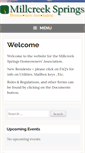 Mobile Screenshot of millcreeksprings.com